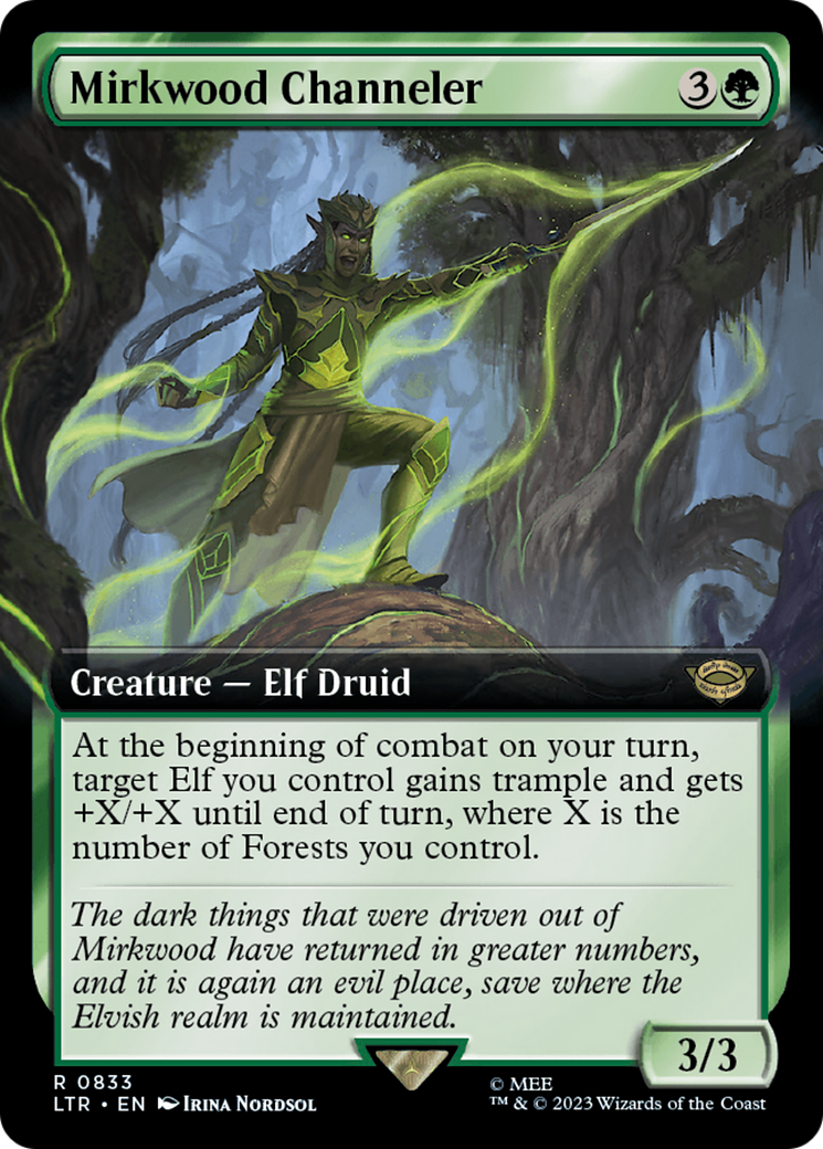 Mirkwood Channeler (Extended Art) [The Lord of the Rings: Tales of Middle-Earth] | Odin's Place