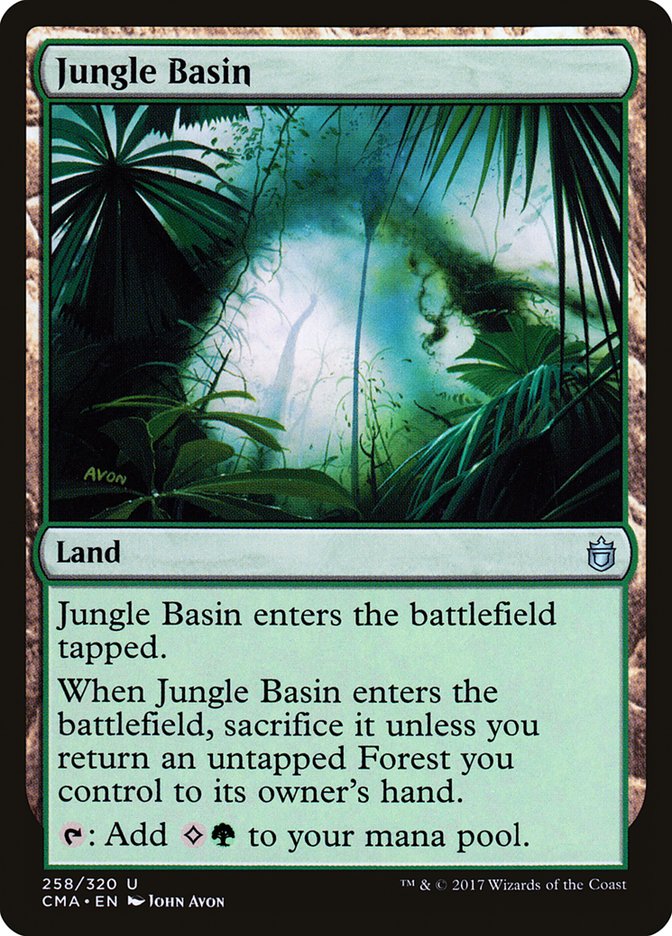 Jungle Basin (258) [Commander Anthology] | Odin's Place