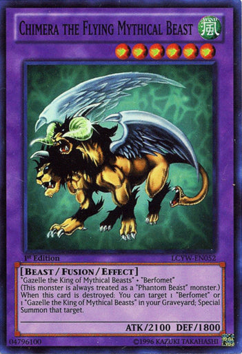 Chimera the Flying Mythical Beast [LCYW-EN052] Super Rare | Odin's Place