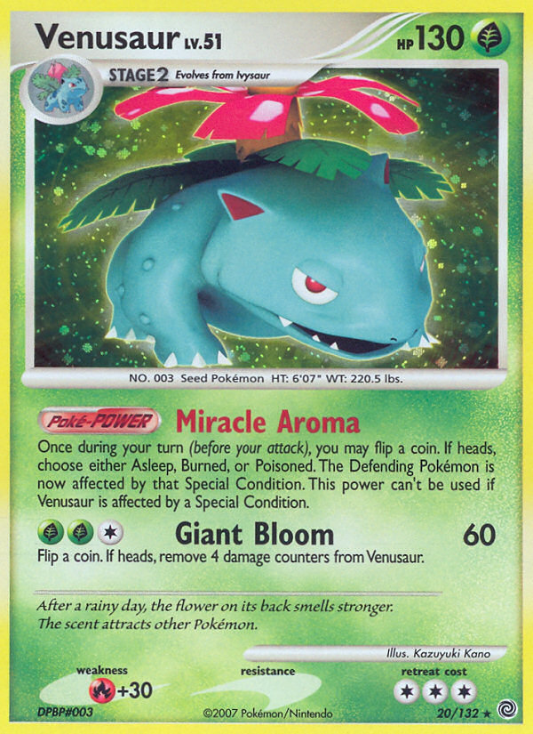 Venusaur (20/132) [Diamond & Pearl: Secret Wonders] | Odin's Place