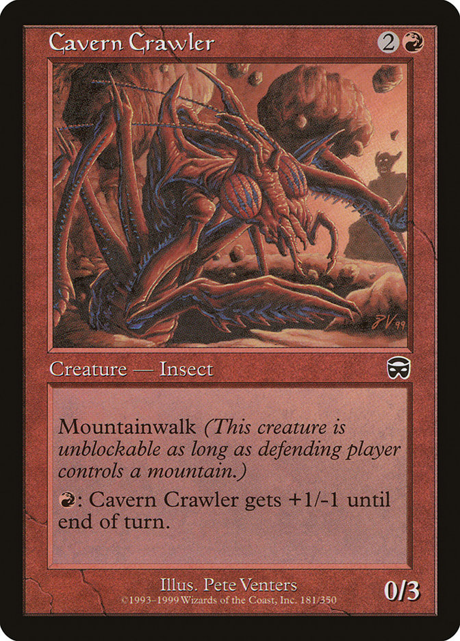 Cavern Crawler (181) [Mercadian Masques] | Odin's Place