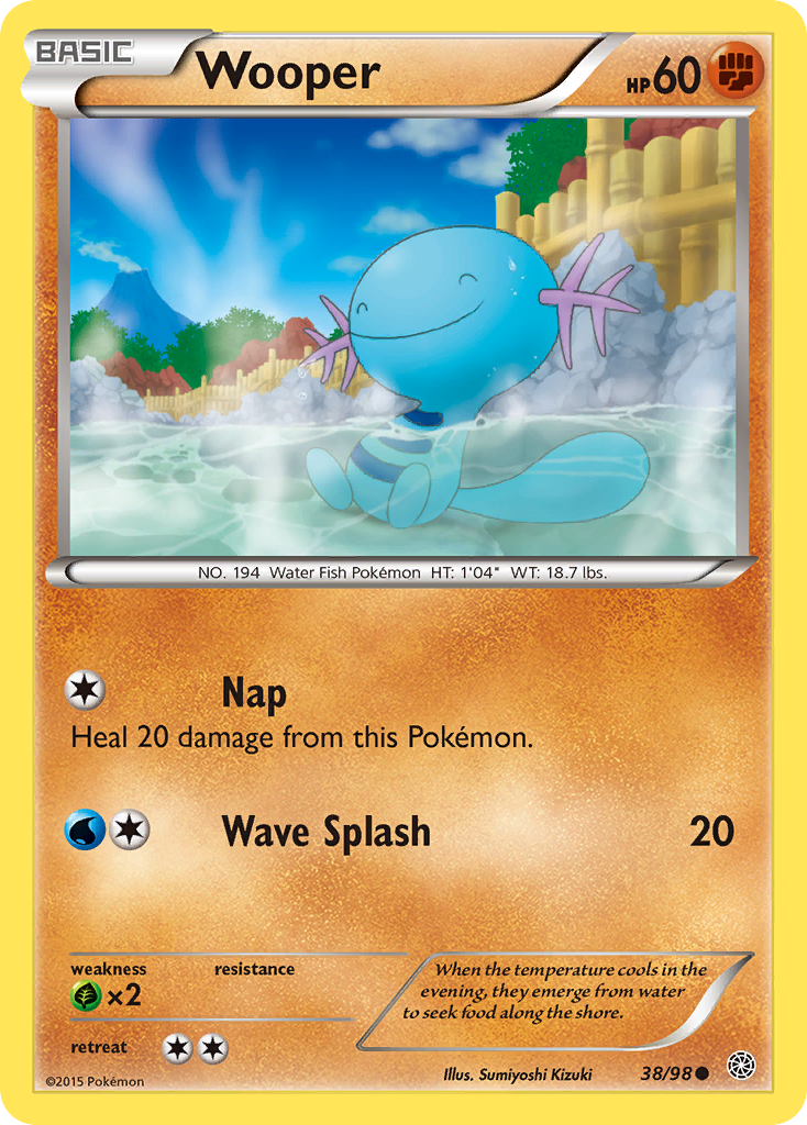 Wooper (38/98) [XY: Ancient Origins] | Odin's Place