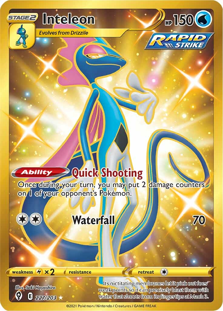 Inteleon (227/203) [Sword & Shield: Evolving Skies] | Odin's Place
