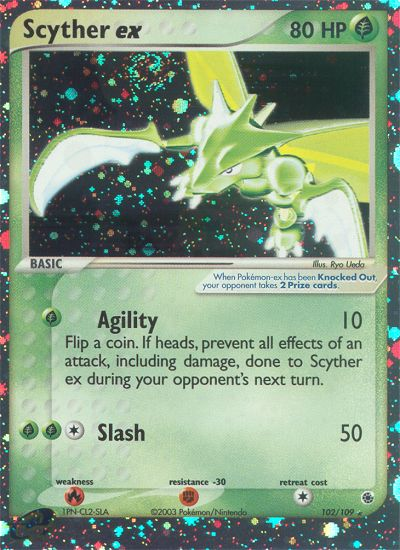Scyther ex (102/109) [EX: Ruby & Sapphire] | Odin's Place