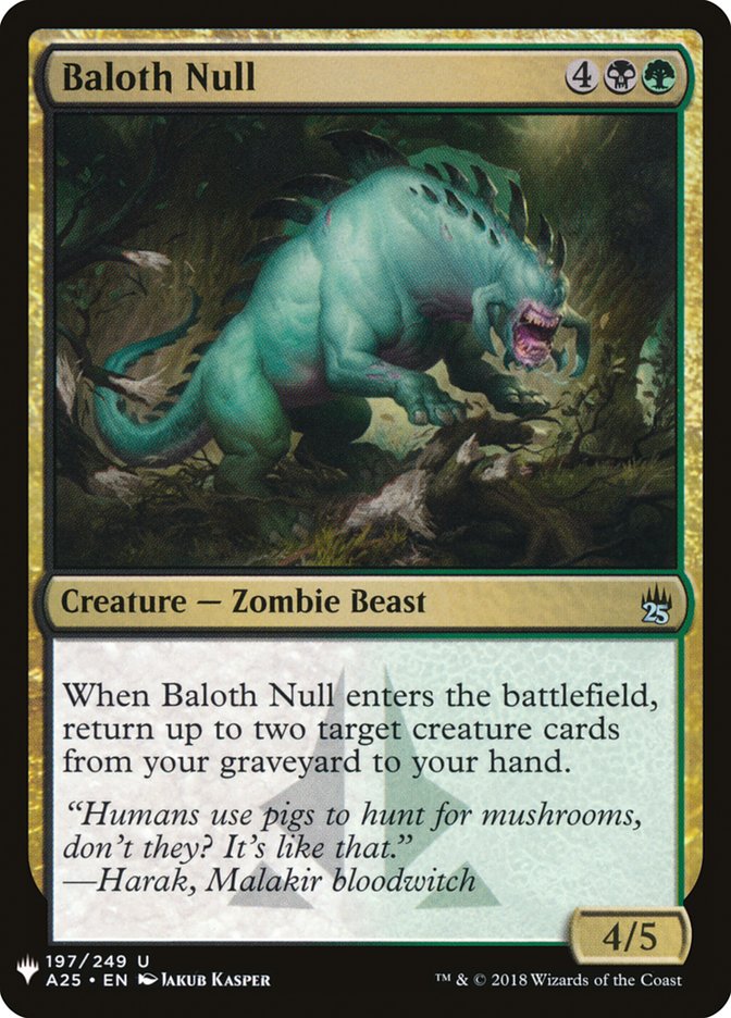 Baloth Null [Mystery Booster] | Odin's Place