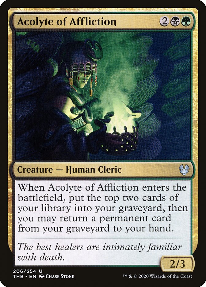 Acolyte of Affliction [Theros Beyond Death] | Odin's Place
