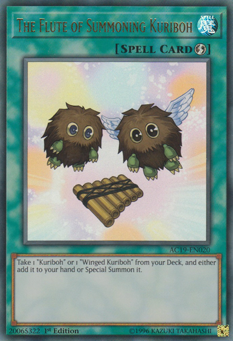 The Flute of Summoning Kuriboh [AC19-EN020] Ultra Rare | Odin's Place