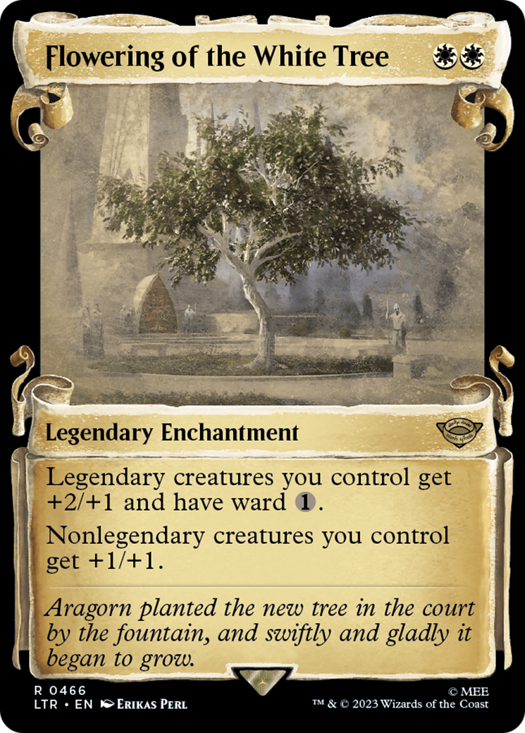 Flowering of the White Tree [The Lord of the Rings: Tales of Middle-Earth Showcase Scrolls] | Odin's Place