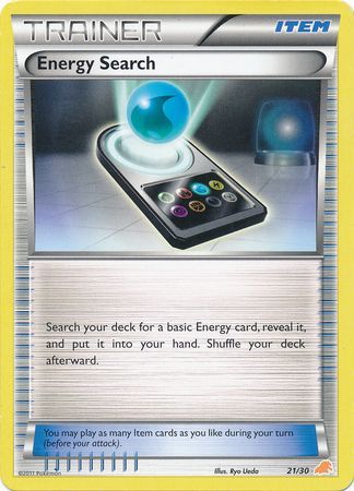 Energy Search (21/30) [Black & White: Trainer Kit - Excadrill] | Odin's Place