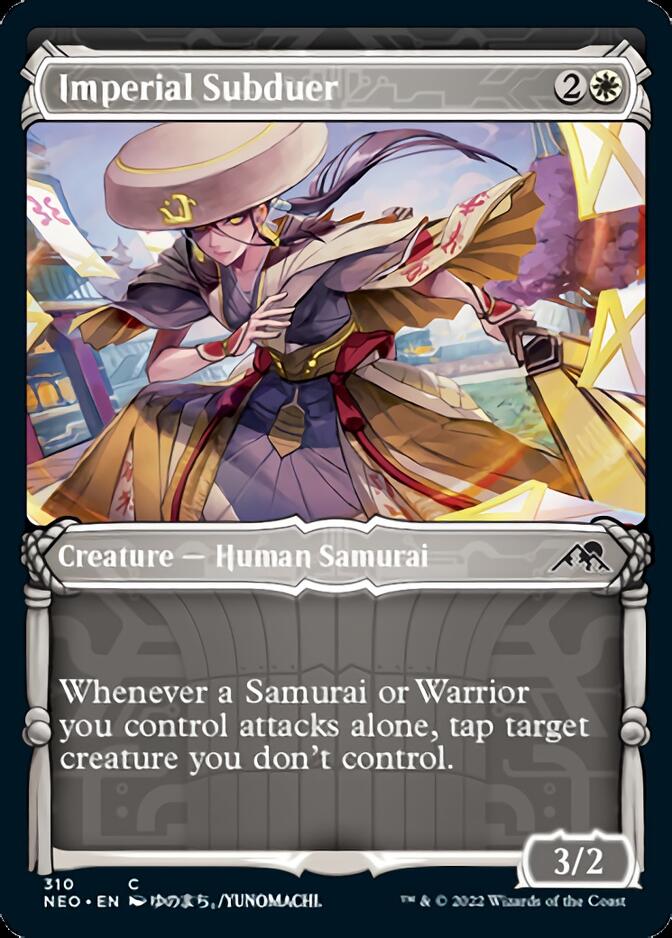 Imperial Subduer (Showcase Samurai) [Kamigawa: Neon Dynasty] | Odin's Place