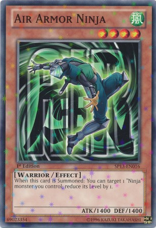 Air Armor Ninja [SP13-EN016] Starfoil Rare | Odin's Place