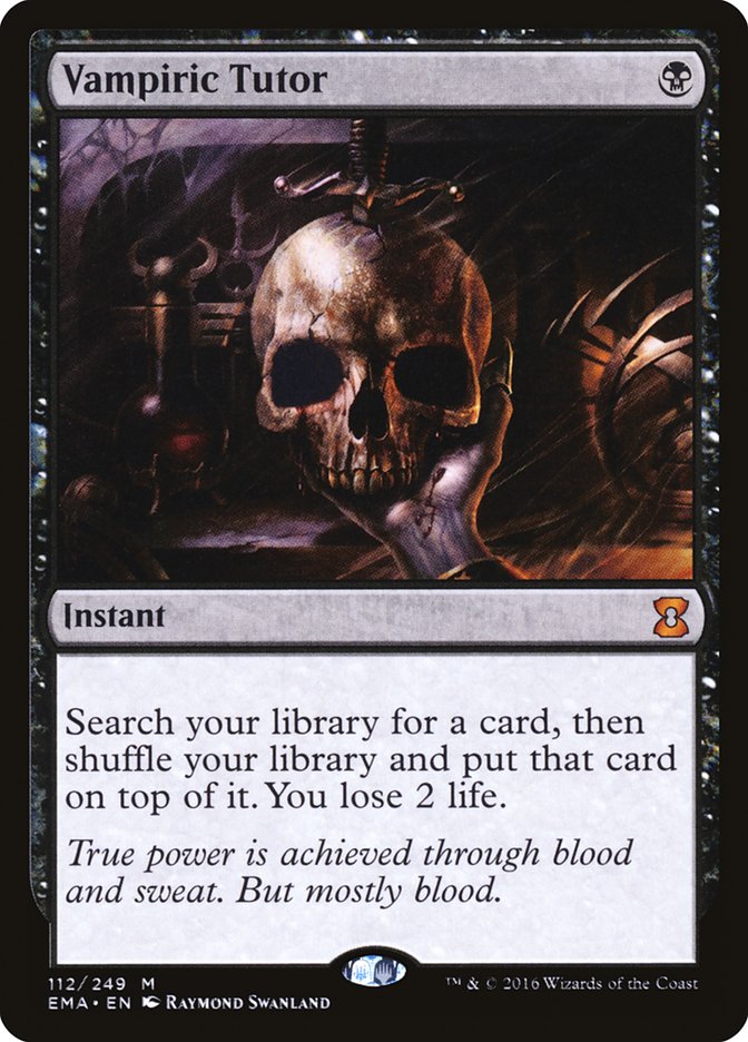 Vampiric Tutor (112) [Eternal Masters] | Odin's Place