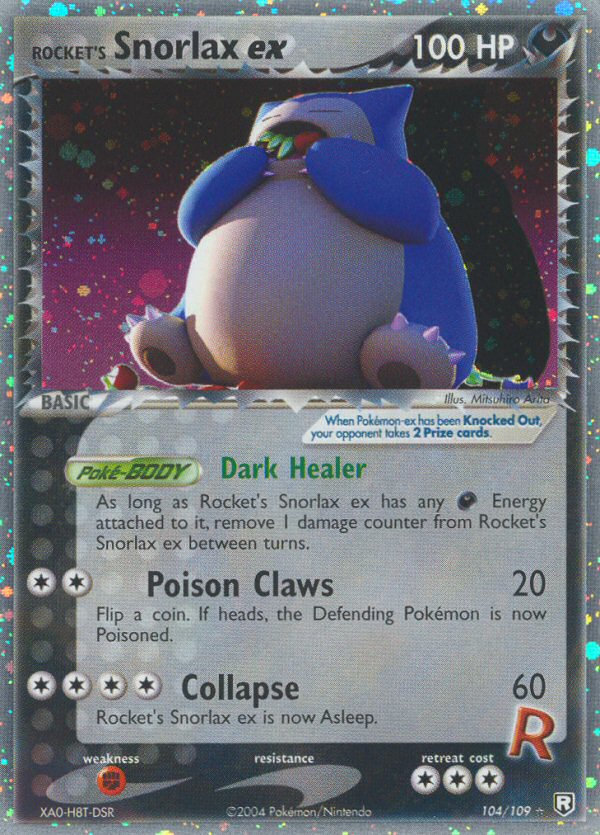 Rocket's Snorlax ex (104/109) [EX: Team Rocket Returns] | Odin's Place