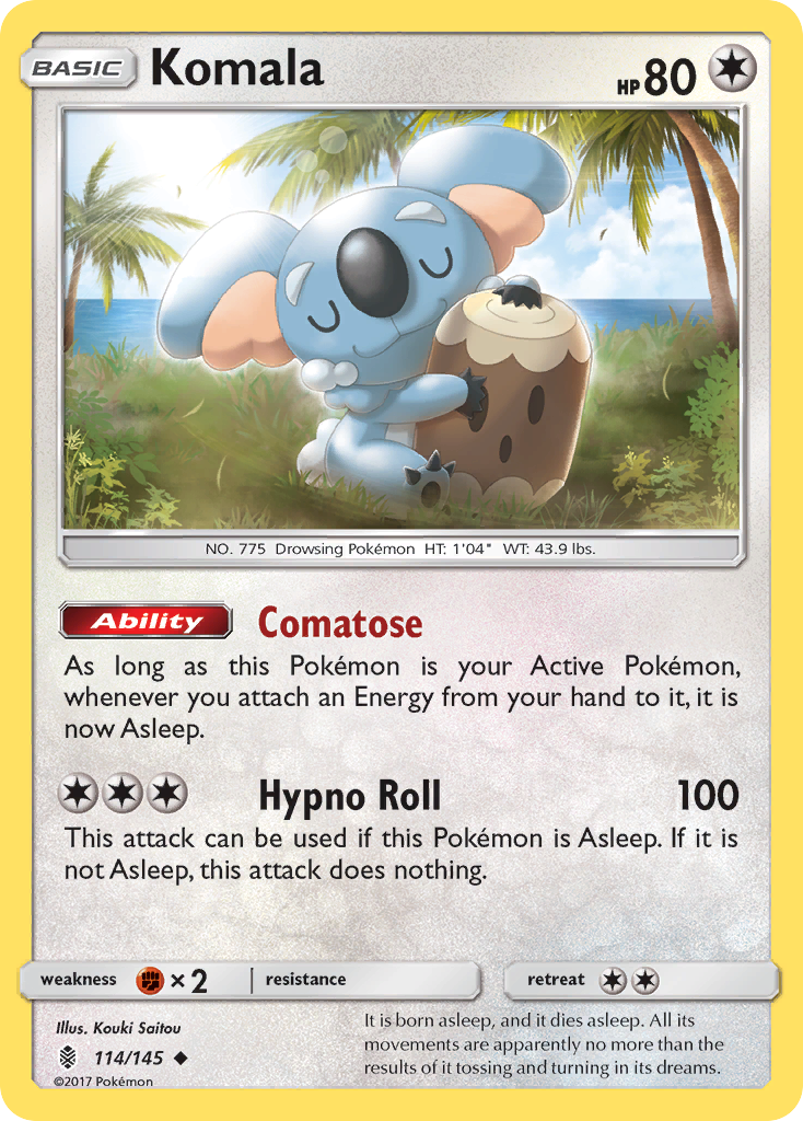 Komala (114/145) [Sun & Moon: Guardians Rising] | Odin's Place
