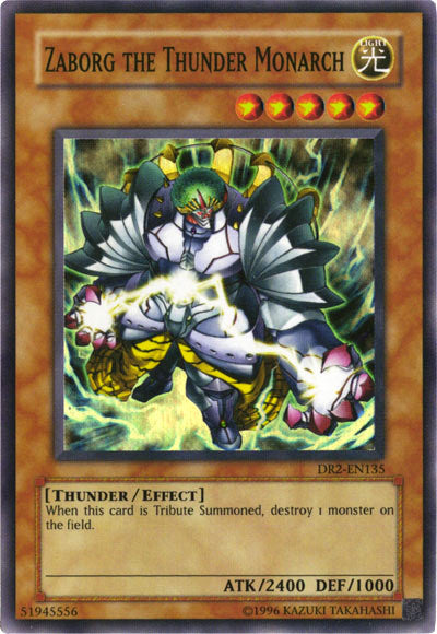 Zaborg the Thunder Monarch [DR2-EN135] Super Rare | Odin's Place