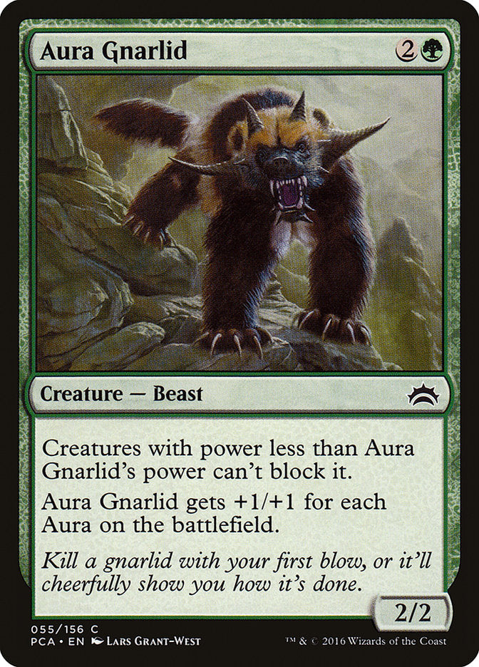Aura Gnarlid (55) [Planechase Anthology] | Odin's Place
