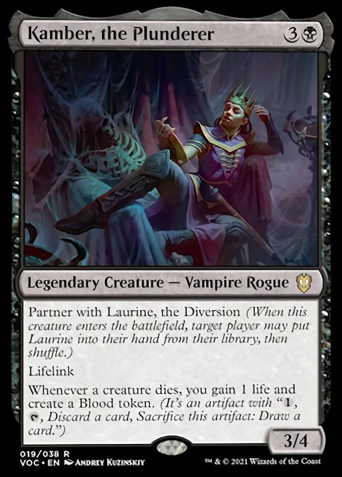 Kamber, the Plunderer [Innistrad: Crimson Vow Commander] | Odin's Place