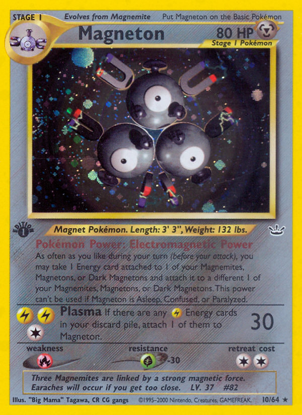 Magneton (10/64) [Neo Revelation 1st Edition] | Odin's Place