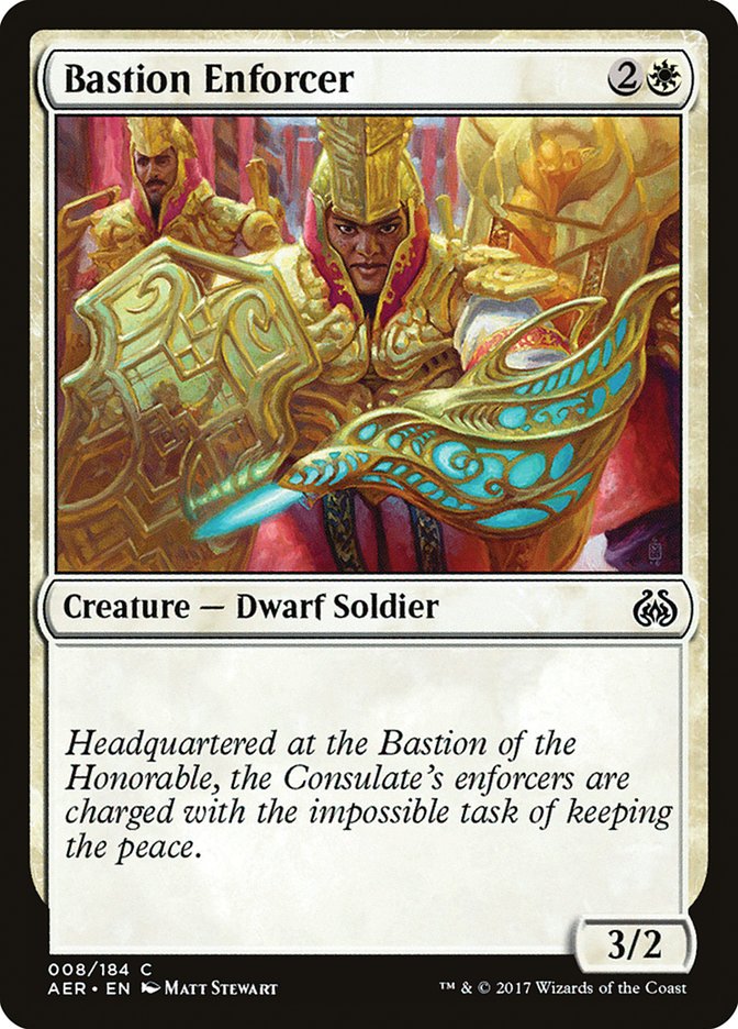 Bastion Enforcer (8) [Aether Revolt] | Odin's Place