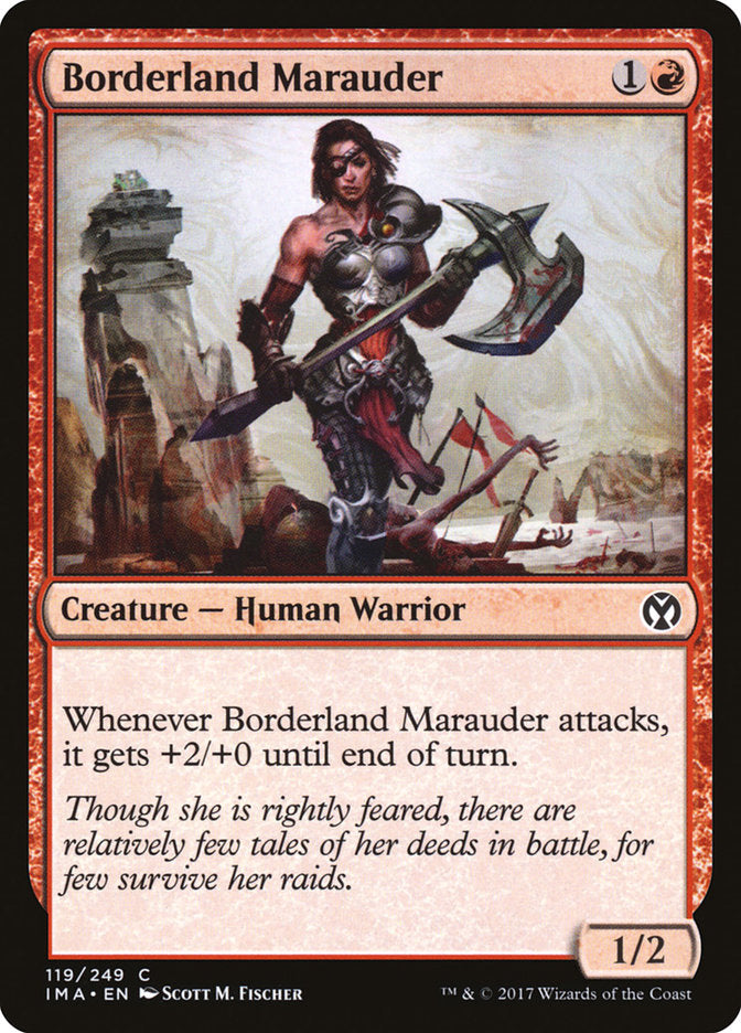 Borderland Marauder (119) [Iconic Masters] | Odin's Place