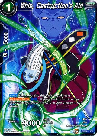 Whis, Destruction's Aid (EX06-11) [Special Anniversary Set] | Odin's Place