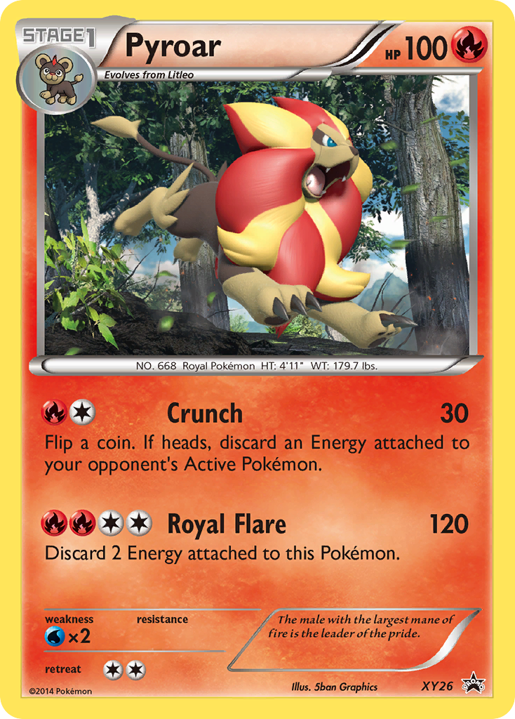 Pyroar (XY26) [XY: Black Star Promos] | Odin's Place
