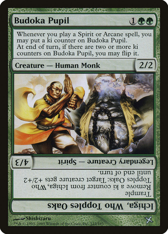 Budoka Pupil // Ichiga, Who Topples Oaks (122) [Betrayers of Kamigawa] | Odin's Place