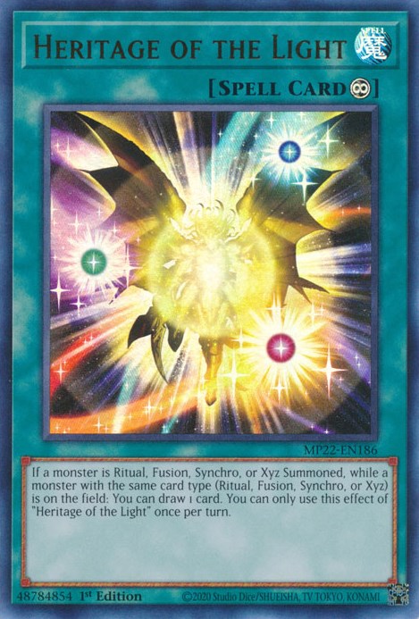 Heritage of the Light [MP22-EN186] Ultra Rare | Odin's Place