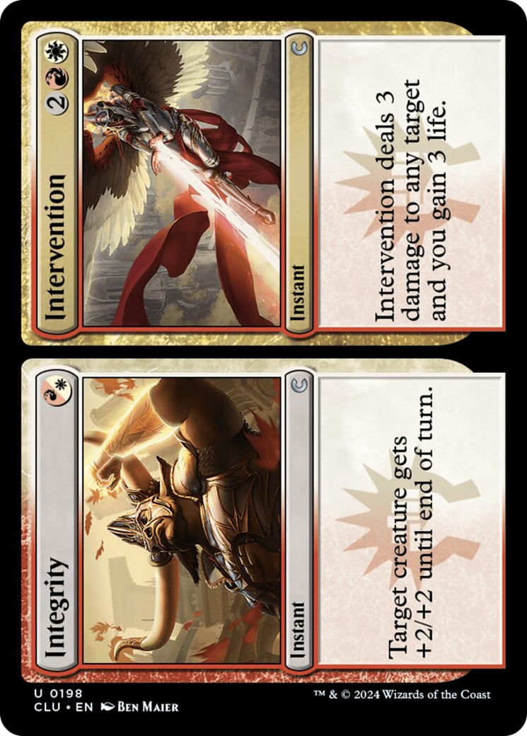 Integrity // Intervention [Ravnica: Clue Edition] | Odin's Place