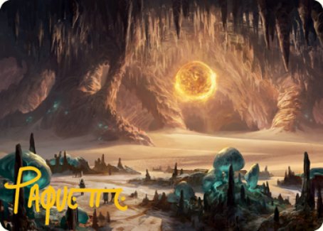 Plains (265) Art Card (Gold-Stamped Signature) [Dungeons & Dragons: Adventures in the Forgotten Realms Art Series] | Odin's Place