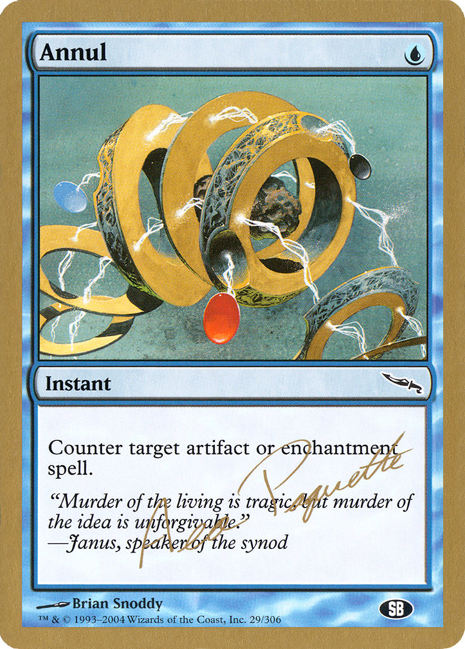 Annul (Aeo Paquette) (SB) [World Championship Decks 2004] | Odin's Place