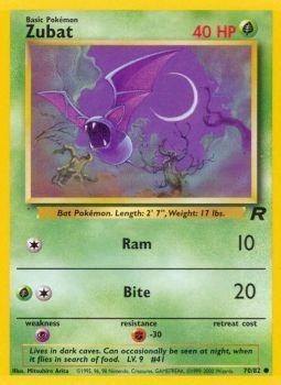 Zubat (70/82) [Team Rocket Unlimited] | Odin's Place