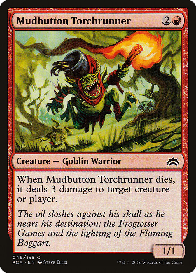 Mudbutton Torchrunner (49) [Planechase Anthology] | Odin's Place