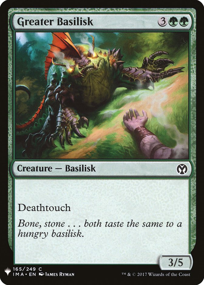 Greater Basilisk [Mystery Booster] | Odin's Place