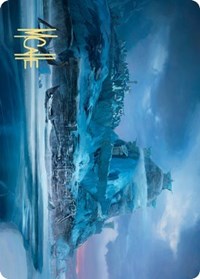 Port of Karfell Art Card (Gold-Stamped Signature) [Kaldheim Art Series] | Odin's Place