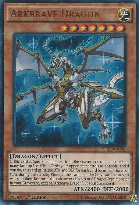 Arkbrave Dragon [SR02-EN000] Ultra Rare | Odin's Place