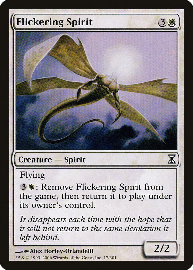 Flickering Spirit (17) [Time Spiral] | Odin's Place