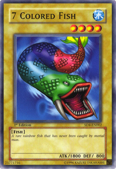 7 Colored Fish [SD4-EN002] Common | Odin's Place
