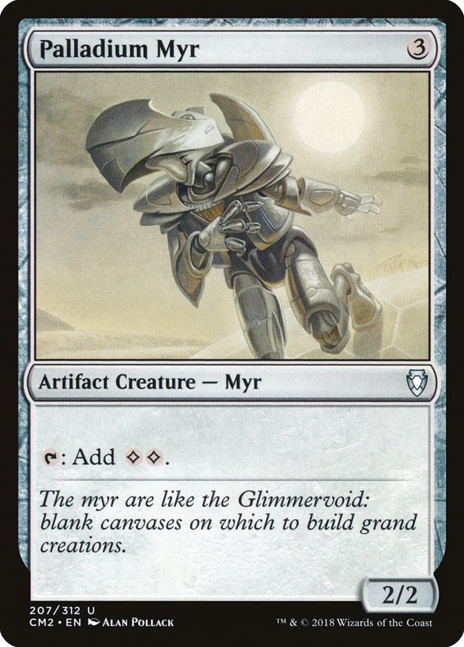 Palladium Myr (207) [Commander Anthology Volume II] | Odin's Place
