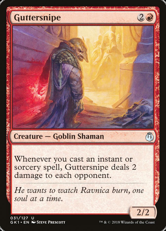 Guttersnipe (31) [Guilds of Ravnica Guild Kit] | Odin's Place