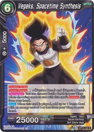 Vegeks, Spacetime Synthesis (BT10-132) [Rise of the Unison Warrior] | Odin's Place