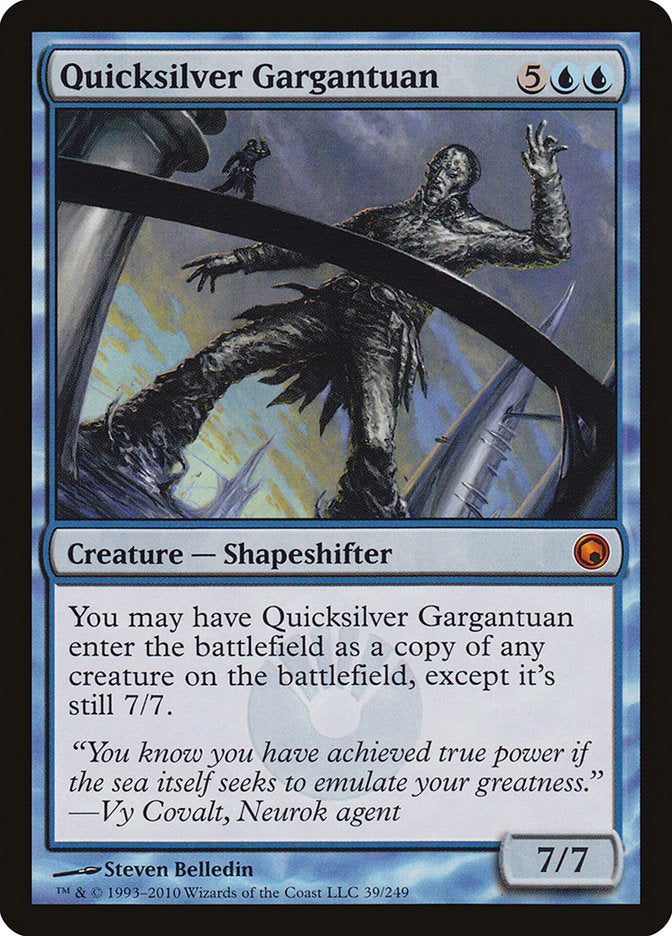 Quicksilver Gargantuan (39) [Scars of Mirrodin] | Odin's Place