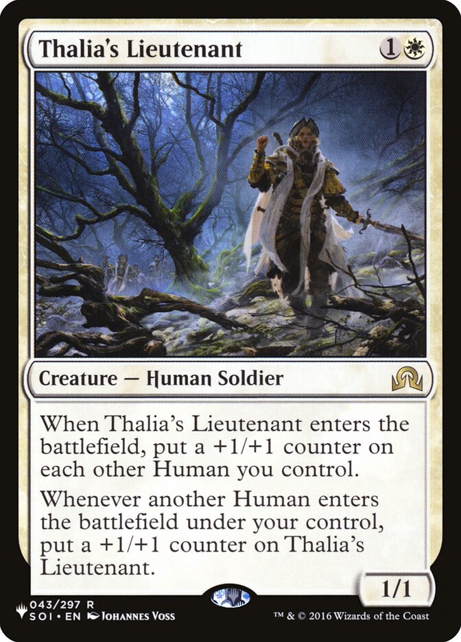 Thalia's Lieutenant [The List] | Odin's Place