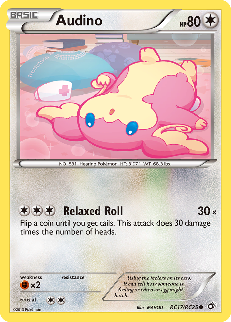 Audino (RC17/RC25) [Black & White: Legendary Treasures] | Odin's Place