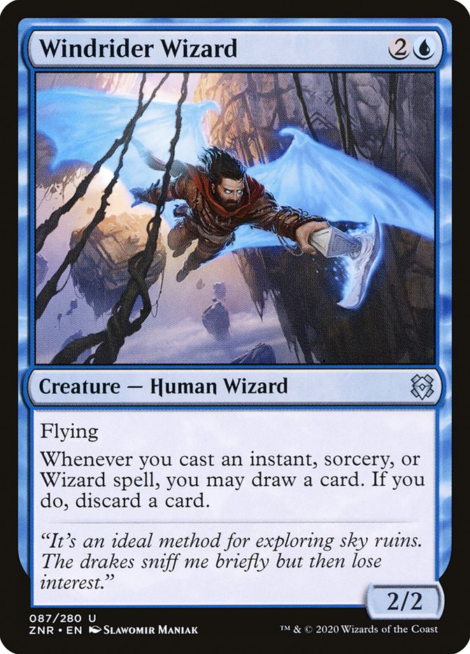 Windrider Wizard [Zendikar Rising] | Odin's Place