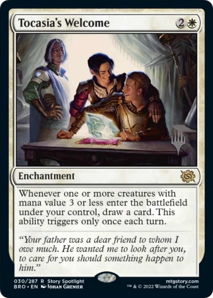Tocasia's Welcome (Promo Pack) [The Brothers' War Promos] | Odin's Place