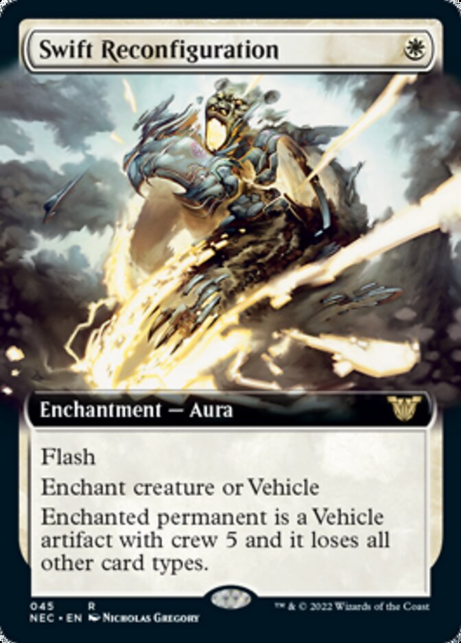 Swift Reconfiguration (Extended Art) [Kamigawa: Neon Dynasty Commander] | Odin's Place