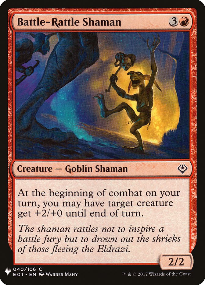 Battle-Rattle Shaman [Mystery Booster] | Odin's Place