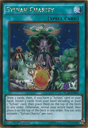 Sylvan Charity [PGL2-EN061] Gold Rare | Odin's Place