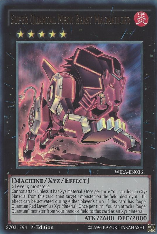 Super Quantal Mech Beast Magnaliger [WIRA-EN036] Ultra Rare | Odin's Place